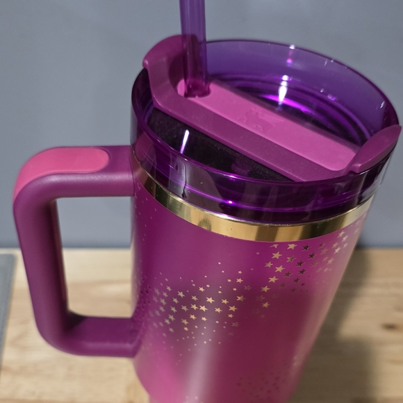 Barbie 40oz Quencher Pink Stanley Cup Tumbler w/ Straw - Picture 6 of 7